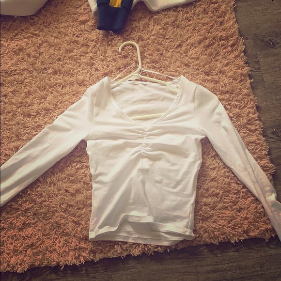 White Crop top - Picture 1 of 2